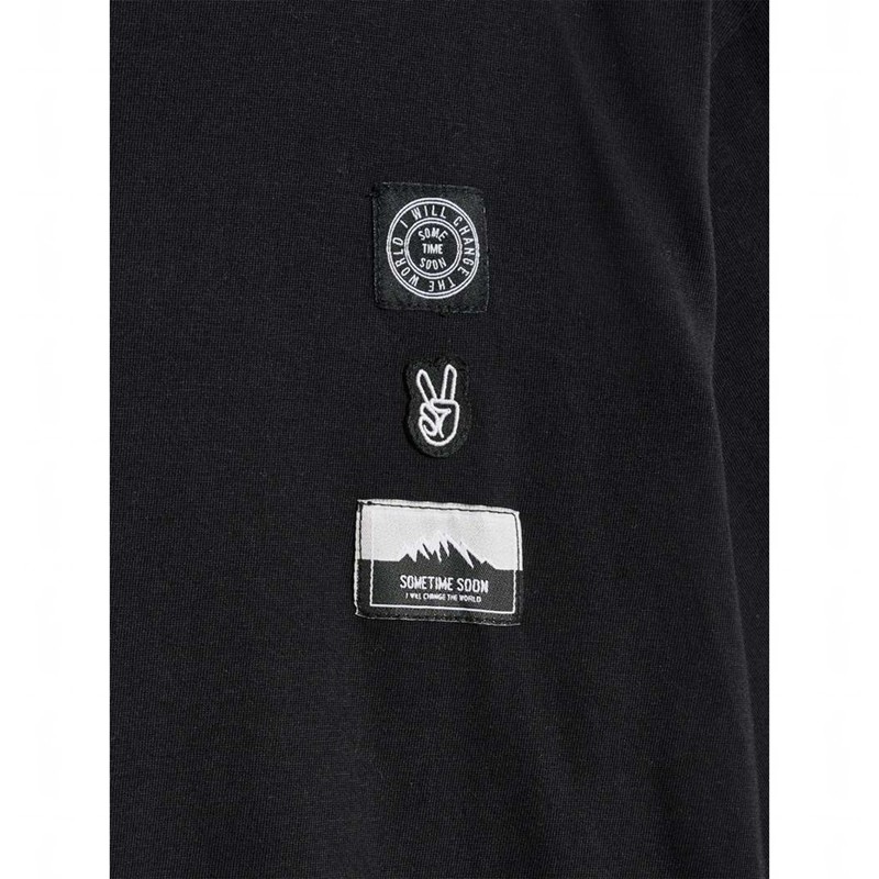 Hummel Ststhiago T-shirts Kinderen Zwart | 994381-245