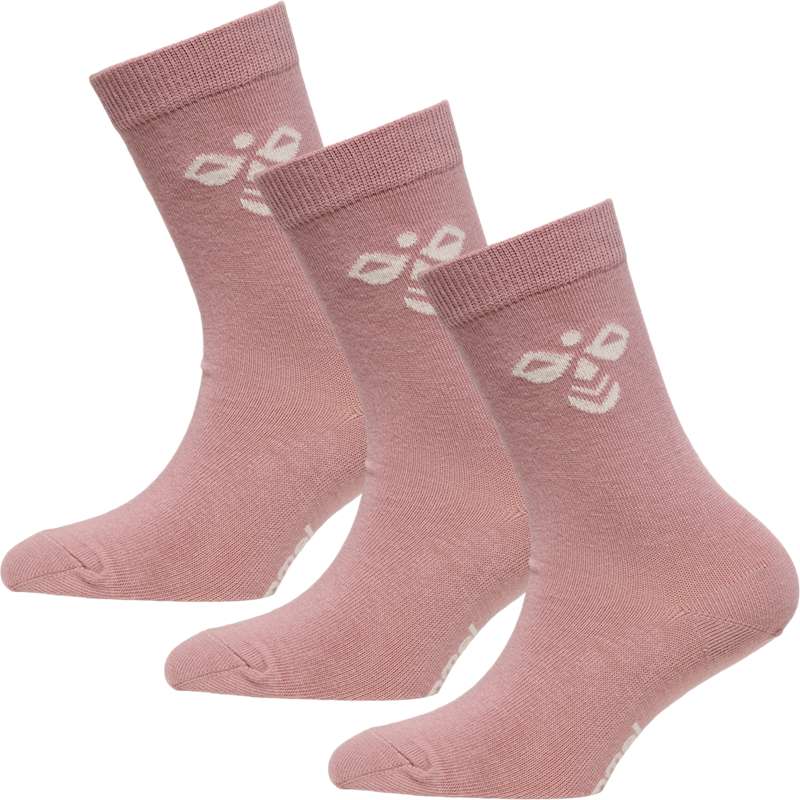 Hummel Sutton 3-pack Sokken Kinderen Roze | 790076-461