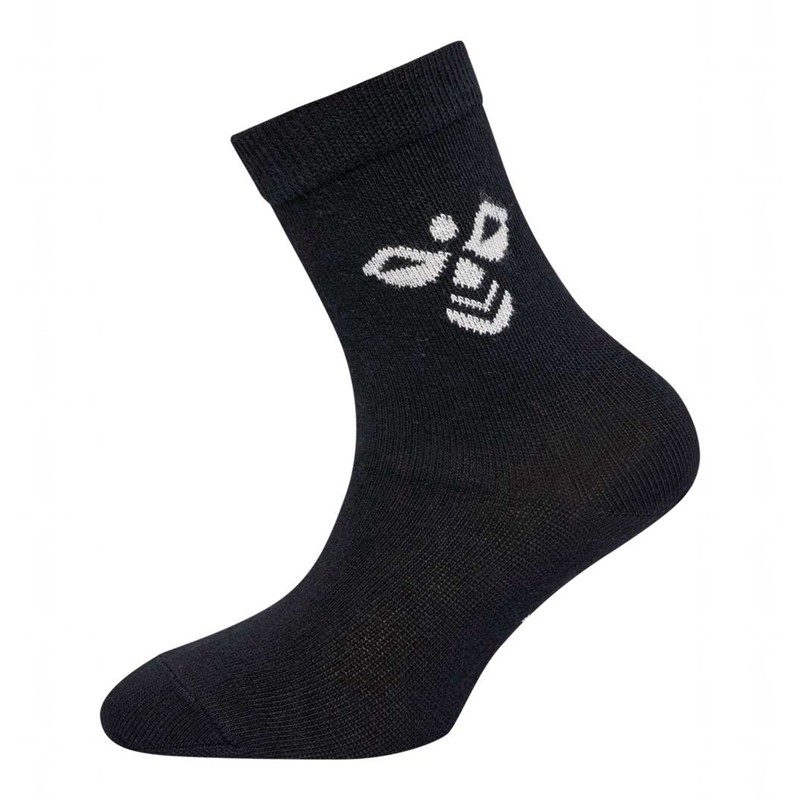 Hummel Sutton 3-pack Sokken Kinderen Zwart | 533023-978