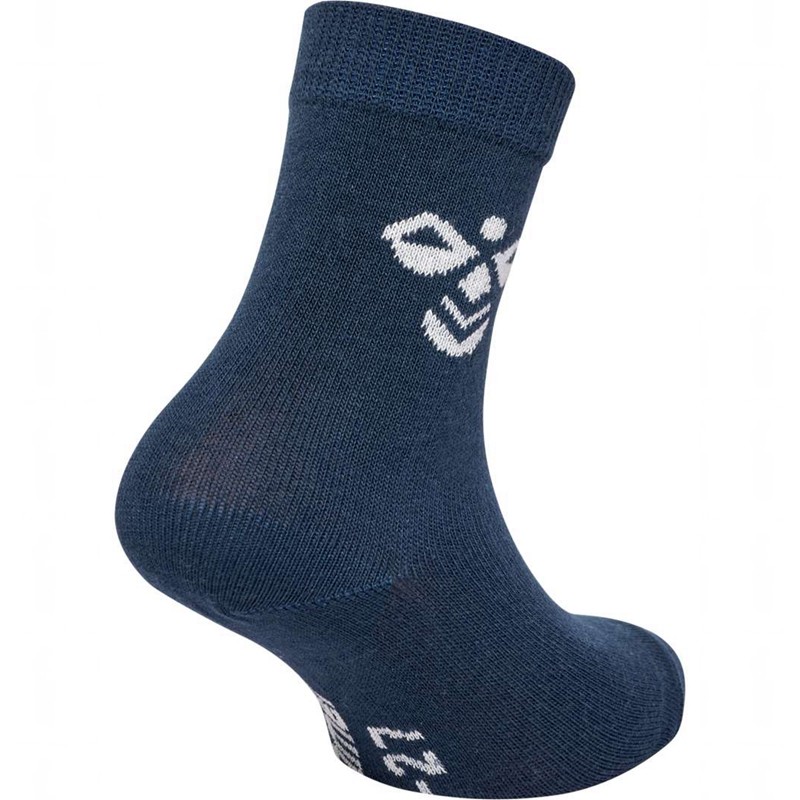 Hummel Sutton 3-pack Sokken Kinderen Zwart | 533023-978