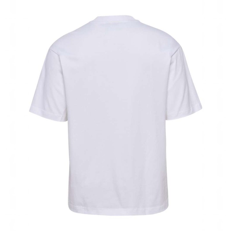 Hummel Swarm Loose T-shirts Heren Wit | 400232-944
