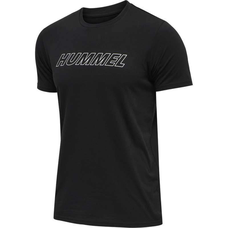 Hummel Te Callum 2-pack Cotton T-shirts Heren Zwart | 592742-824