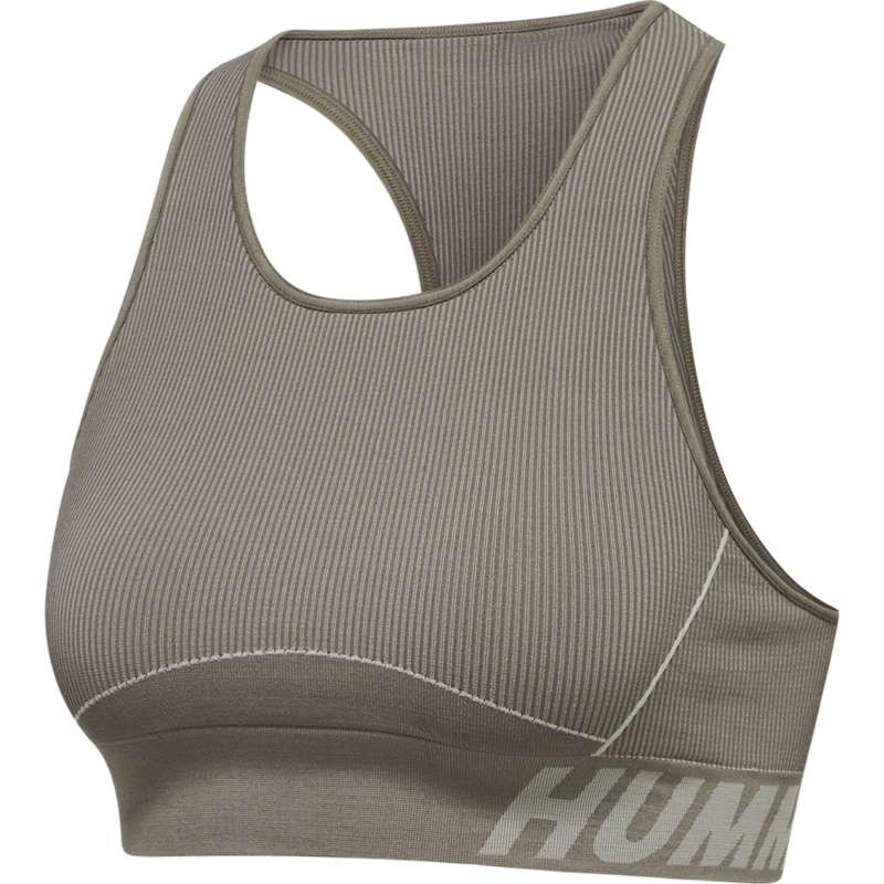 Hummel Te Christel Seamless Top Sport BH Dames Beige | 173580-401