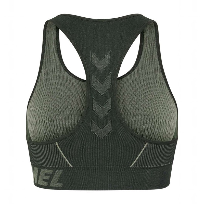 Hummel Te Christel Seamless Top Sportkleding Dames Groen | 717483-320