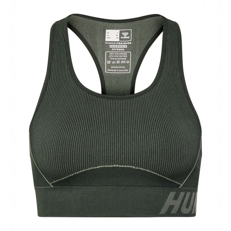 Hummel Te Christel Seamless Top Sportkleding Dames Groen | 717483-320