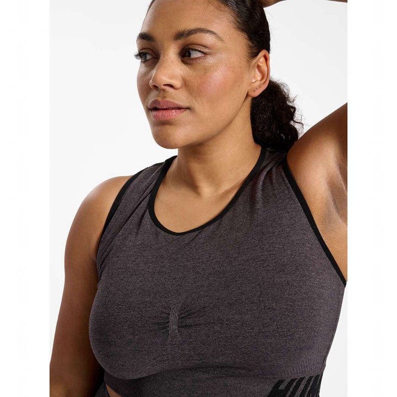 Hummel Te Curve Seamless Sport BH Dames Zwart | 987526-105