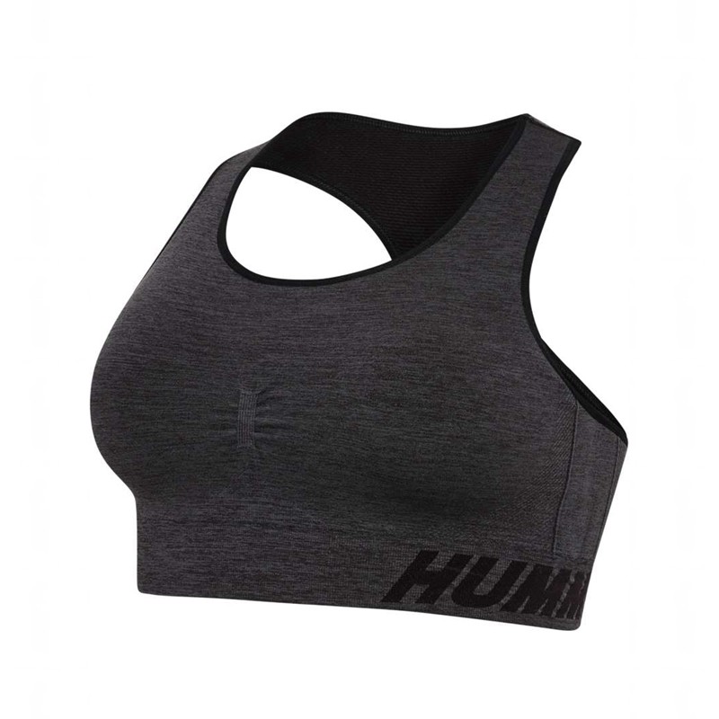 Hummel Te Curve Seamless Sport BH Dames Zwart | 987526-105