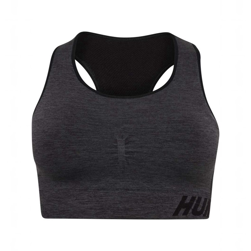 Hummel Te Curve Seamless Sport BH Dames Zwart | 987526-105