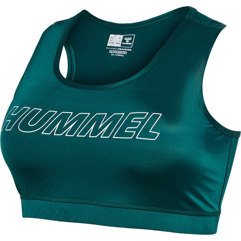 Hummel Te Curvy Plus Sport BH Dames Groen | 580659-478