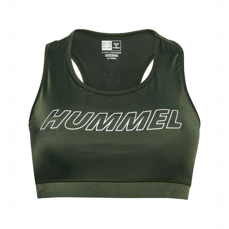 Hummel Te Curvy Plus Sport BH Dames Groen | 138441-413