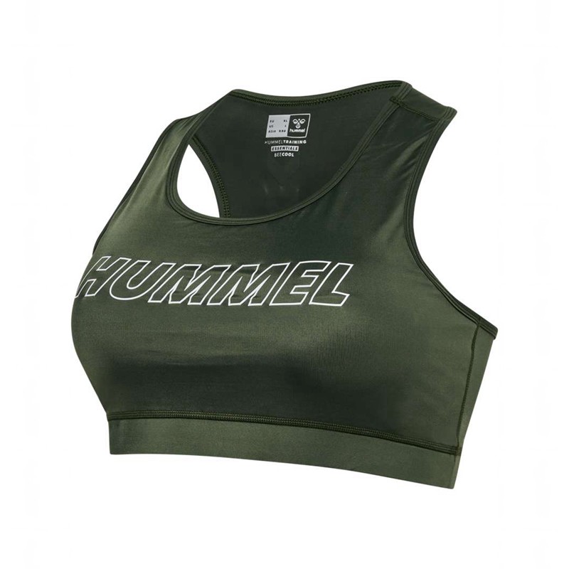 Hummel Te Curvy Plus Sport BH Dames Groen | 138441-413