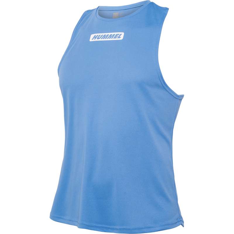 Hummel Te Curvy Plus Tanktop Dames Blauw | 459537-759