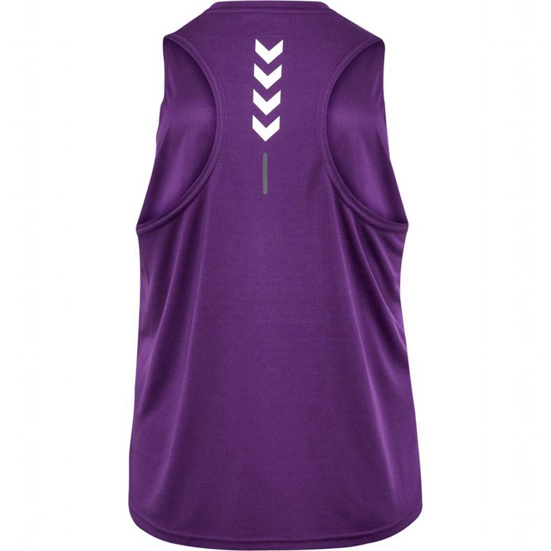 Hummel Te Curvy Plus Tanktop Dames Paars | 695669-136