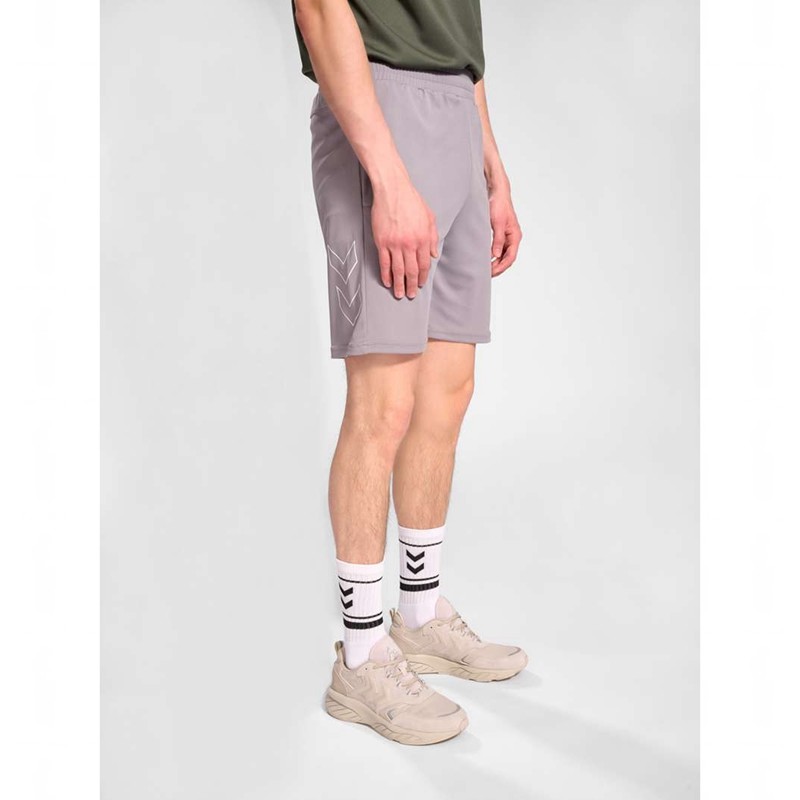 Hummel Te Flex Mesh Korte Broek Heren Grijs | 586713-538