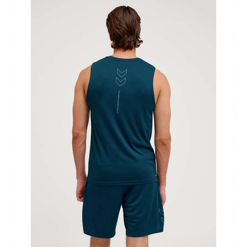 Hummel Te Flex Tanktop Heren Donkerblauw | 199744-446