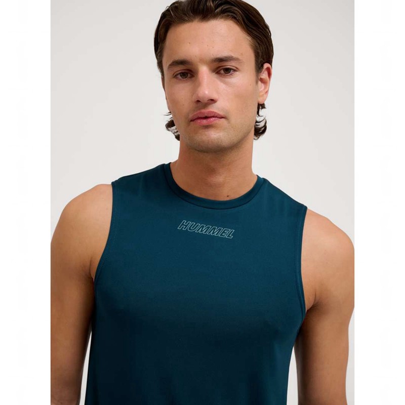Hummel Te Flex Tanktop Heren Donkerblauw | 199744-446