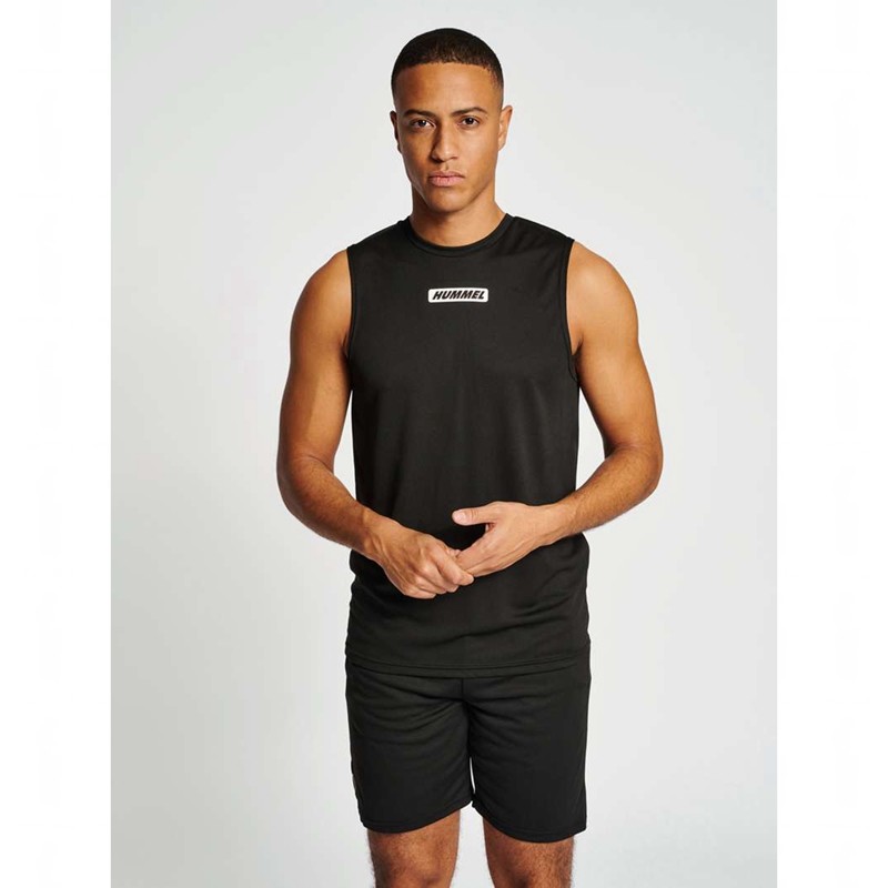 Hummel Te Flex Tanktop Heren Zwart | 299799-531