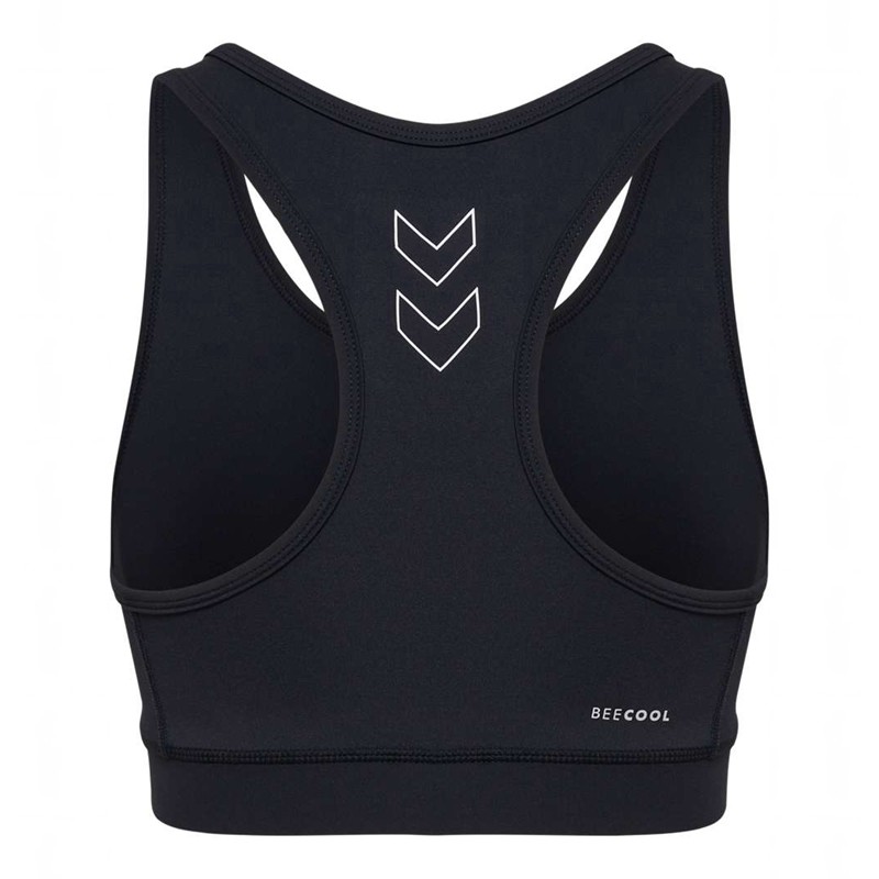Hummel Te Fundamental Hoodie Dames Zwart | 379684-190