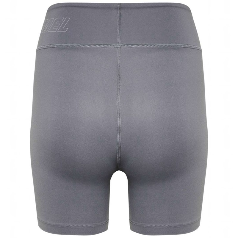 Hummel Te Fundamental Mw Tight Korte Broek Dames Grijs | 262020-376