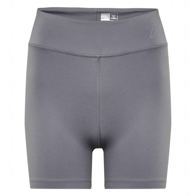Hummel Te Fundamental Mw Tight Korte Broek Dames Grijs | 262020-376