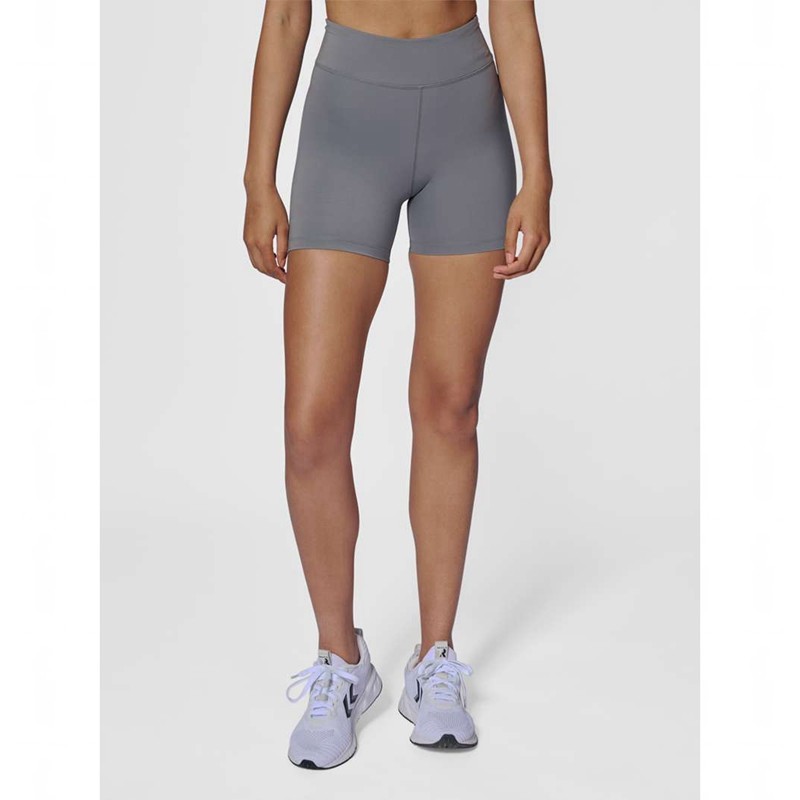 Hummel Te Fundamental Mw Tight Korte Broek Dames Grijs | 262020-376