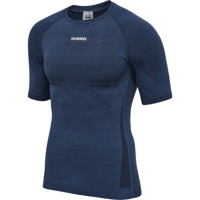 Hummel Te Mike Seamless Basislaag Heren Donkerblauw | 457956-437
