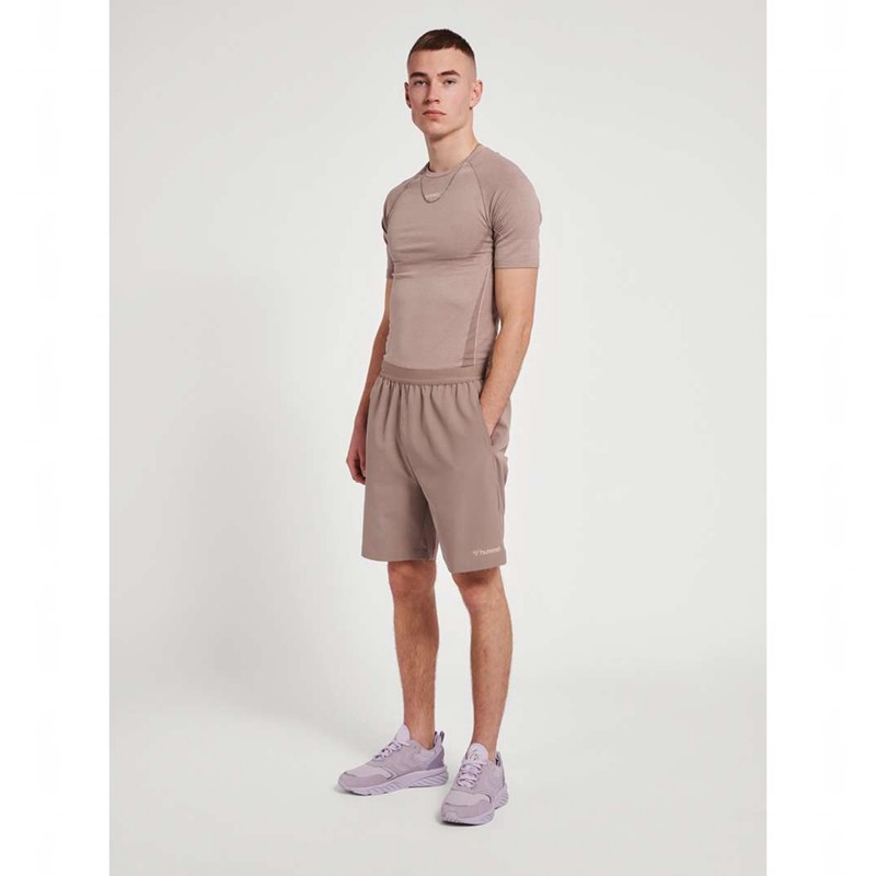 Hummel Te Mike Seamless Sport BH Heren Beige | 341761-836