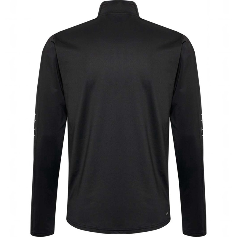 Hummel Te Strength Pl Half Zip Sweatshirts Heren Zwart | 305469-273