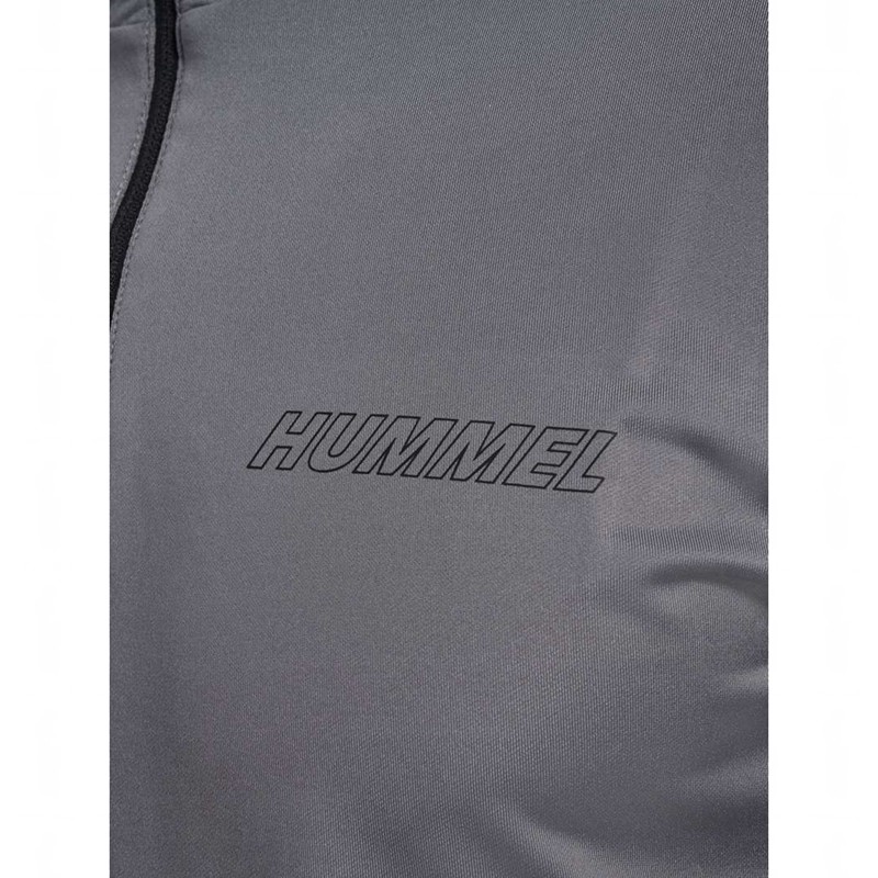 Hummel Te Strength Pl Half Zip Sweatshirts Heren Grijs | 056601-520