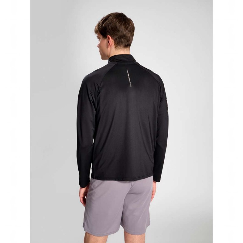 Hummel Te Strength Training Track Top Sweatshirts Heren Zwart | 547712-823