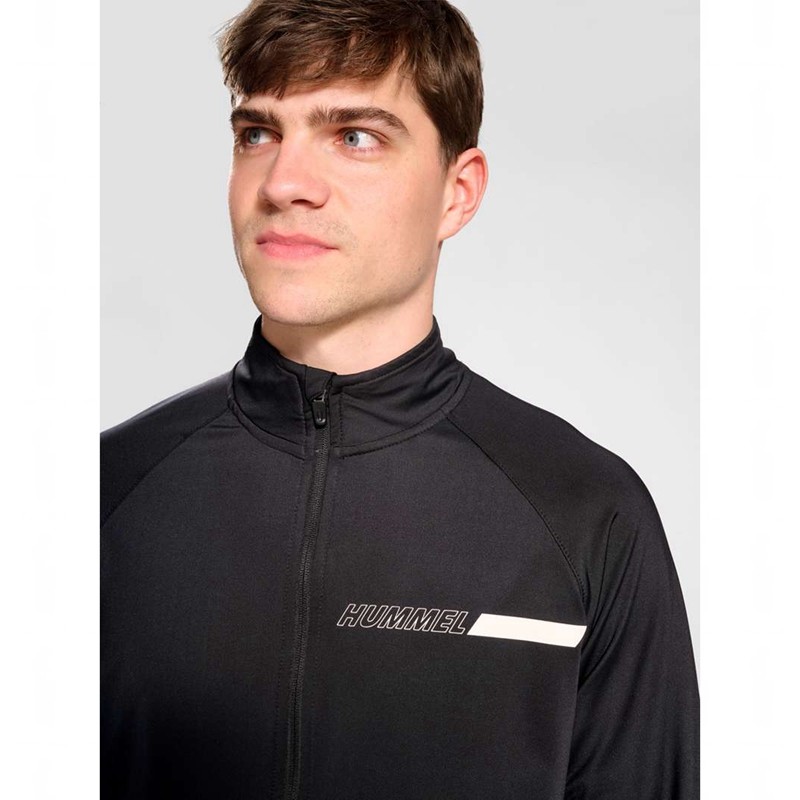Hummel Te Strength Training Track Top Sweatshirts Heren Zwart | 547712-823