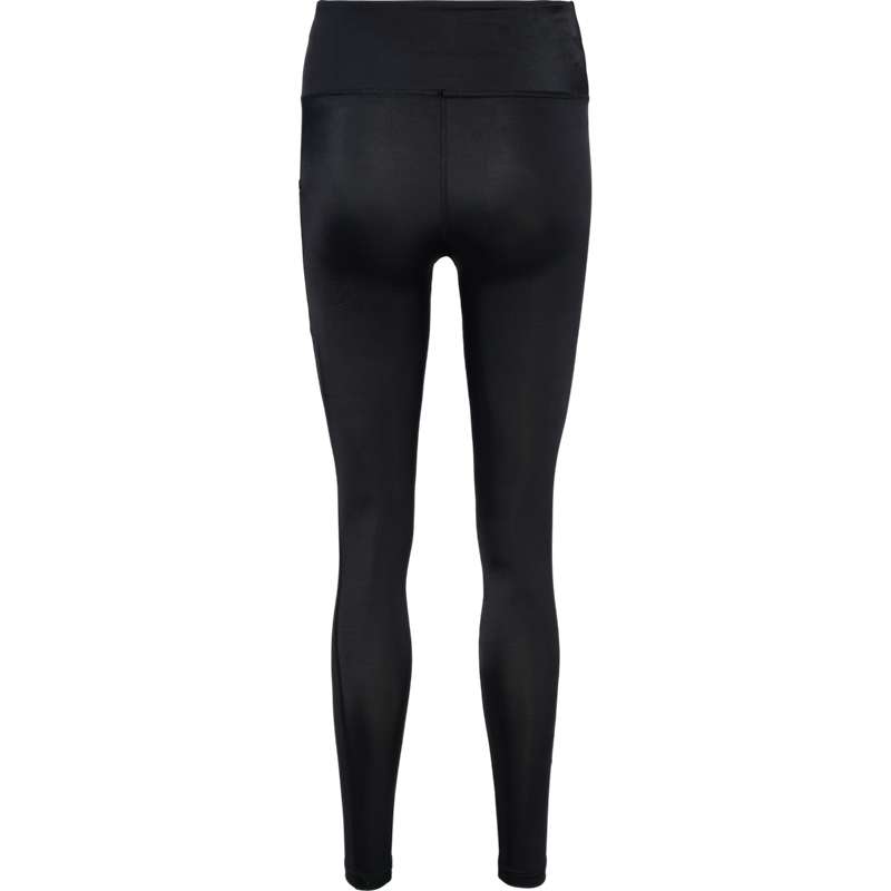 Hummel Te Tola High Waist Hardloopbroek Dames Zwart | 119349-679