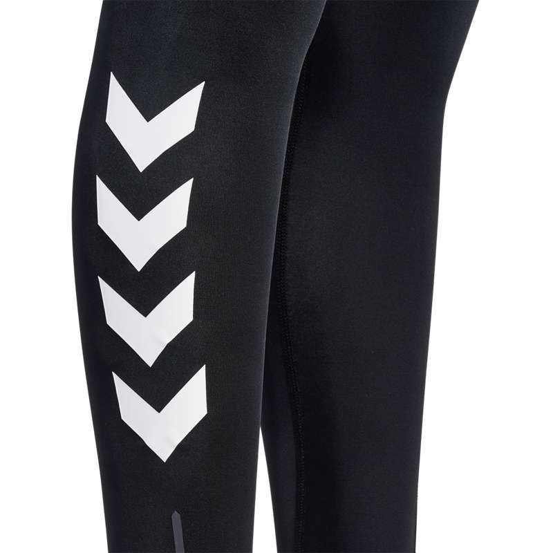 Hummel Te Tola High Waist Hardloopbroek Dames Zwart | 119349-679