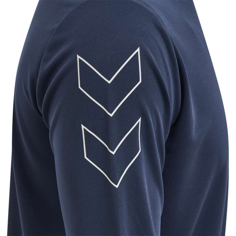 Hummel Te Topaz L/S T-shirts Heren Donkerblauw | 422039-698