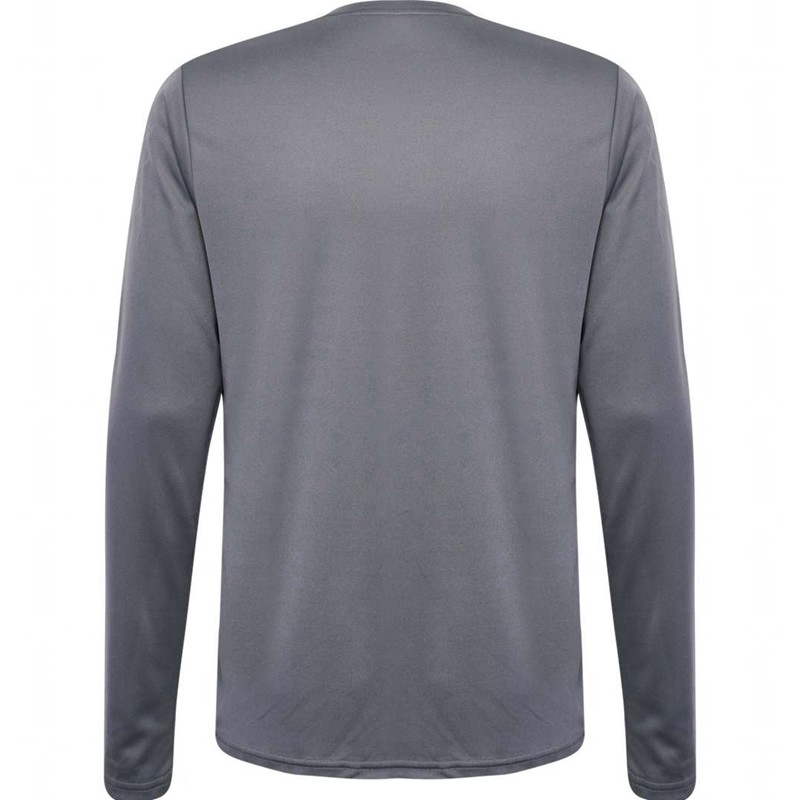 Hummel Te Topaz L/S T-shirts Heren Grijs | 495673-681