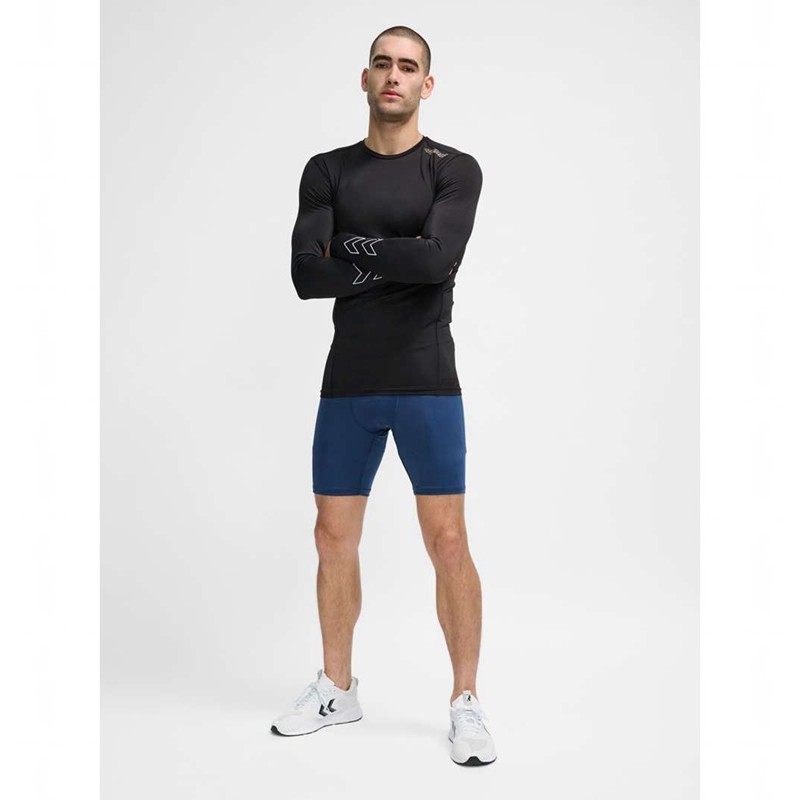 Hummel Te Topaz Tight Korte Broek Heren Donkerblauw | 582315-544