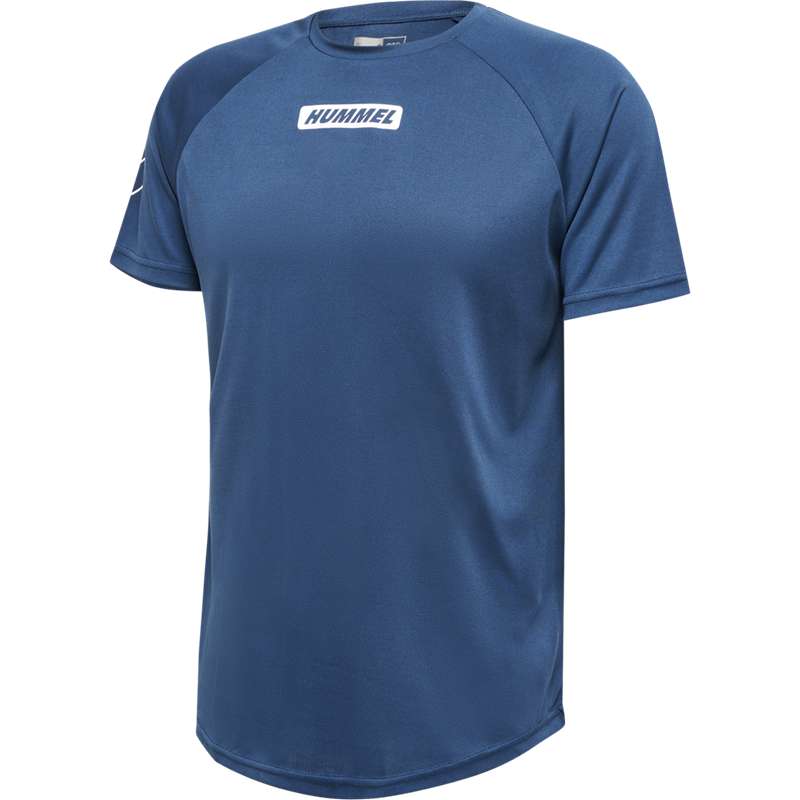 Hummel Te Topaz T-shirts Heren Blauw | 641514-990