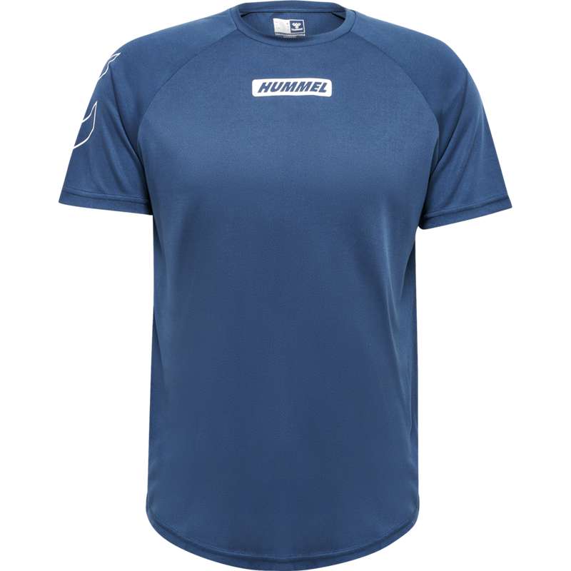 Hummel Te Topaz T-shirts Heren Blauw | 641514-990