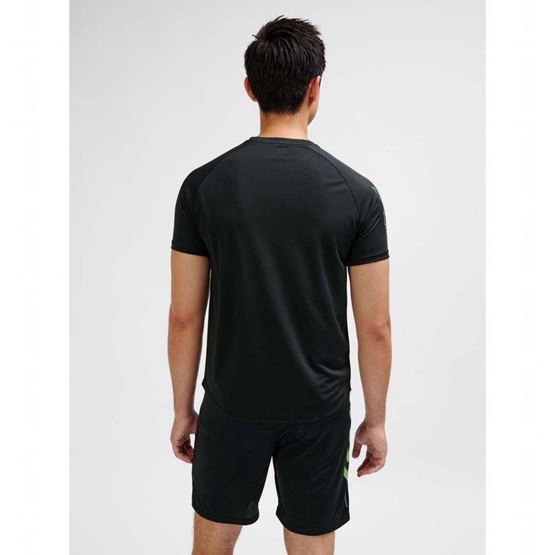 Hummel Te Topaz T-shirts Heren Zwart | 053409-643
