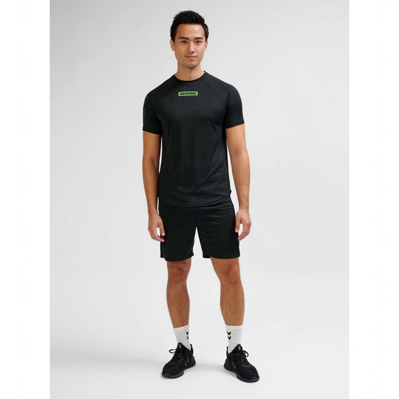 Hummel Te Topaz T-shirts Heren Zwart | 053409-643