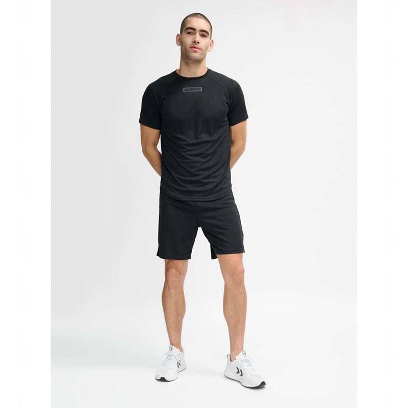 Hummel Te Topaz T-shirts Heren Zwart | 535585-980