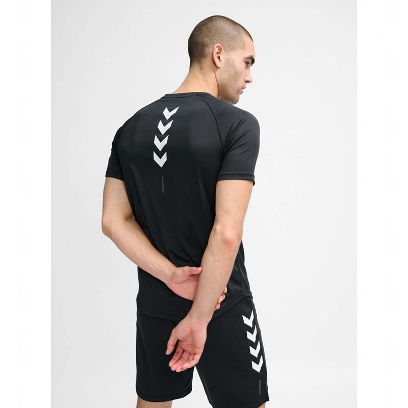Hummel Te Topaz T-shirts Heren Zwart | 535585-980
