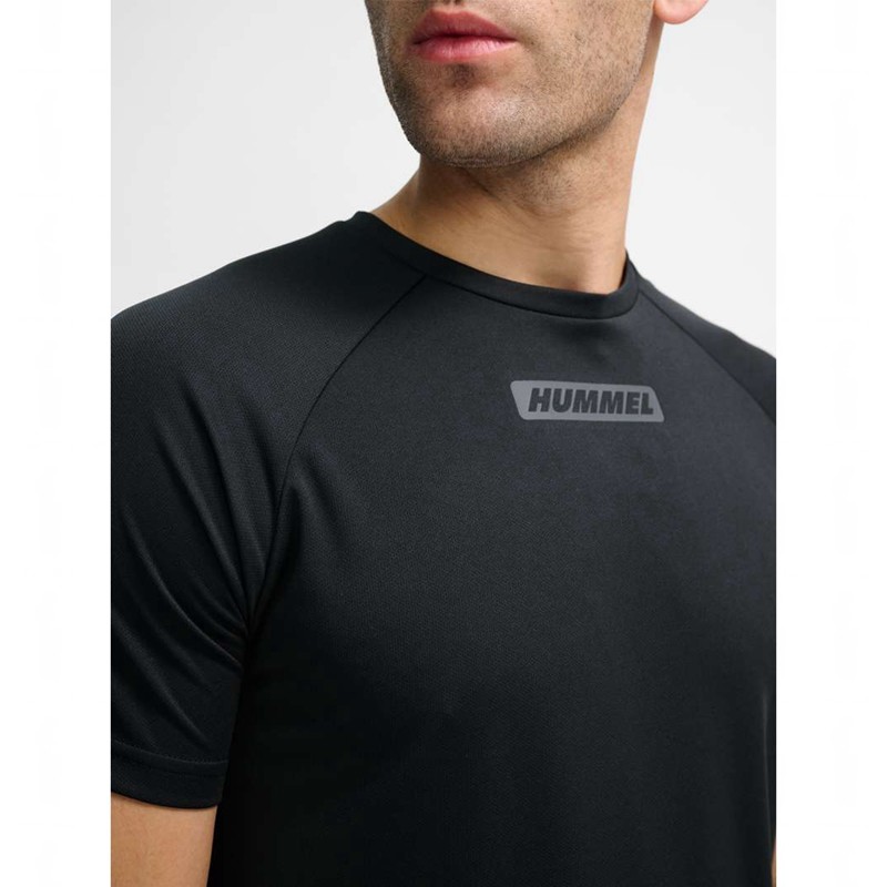 Hummel Te Topaz T-shirts Heren Zwart | 535585-980