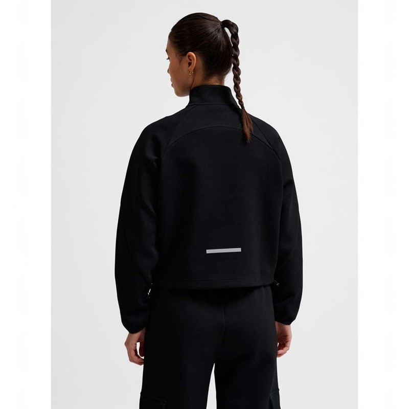 Hummel Tech Fleece Boxy Half Zip Broek Dames Zwart | 431700-885
