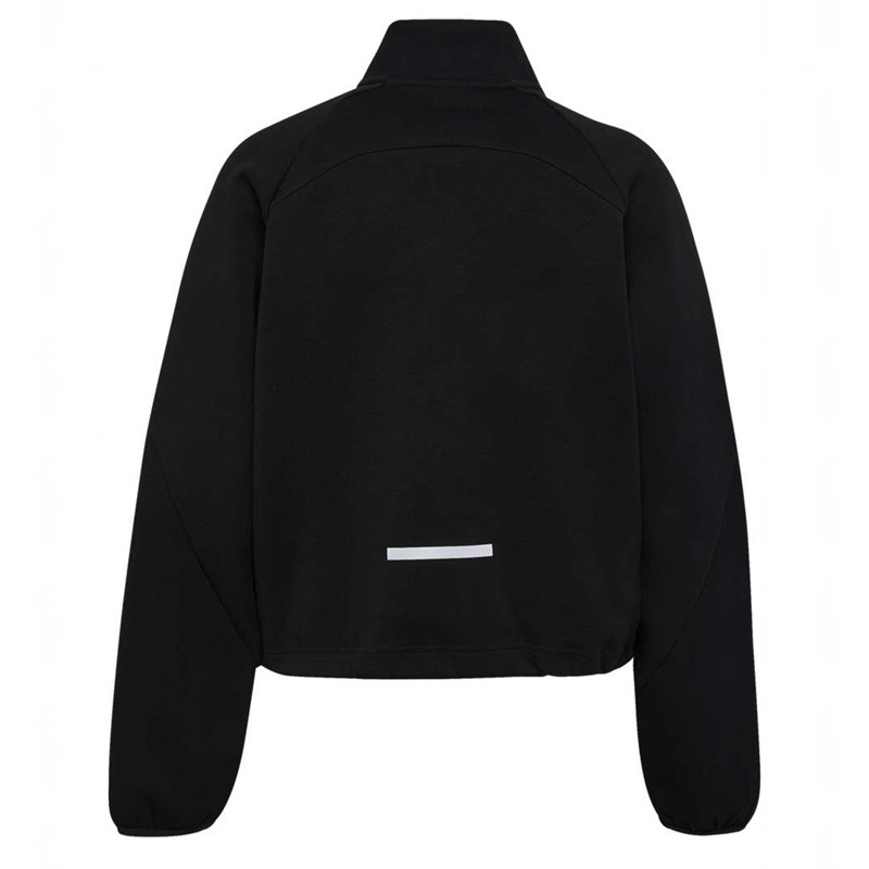 Hummel Tech Fleece Boxy Half Zip Broek Dames Zwart | 431700-885