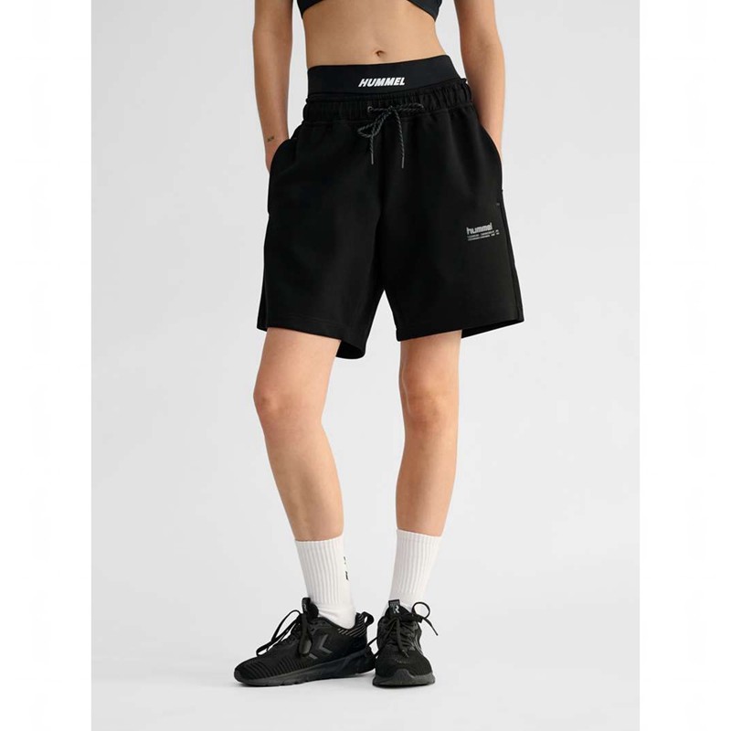 Hummel Tech Fleece Korte Broek Heren Zwart | 465670-052