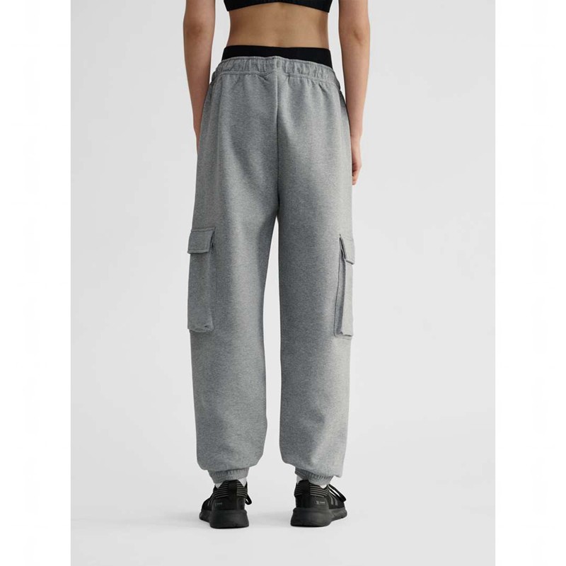 Hummel Tech Fleece Loose Cargo Broek Heren Grijs | 104080-690