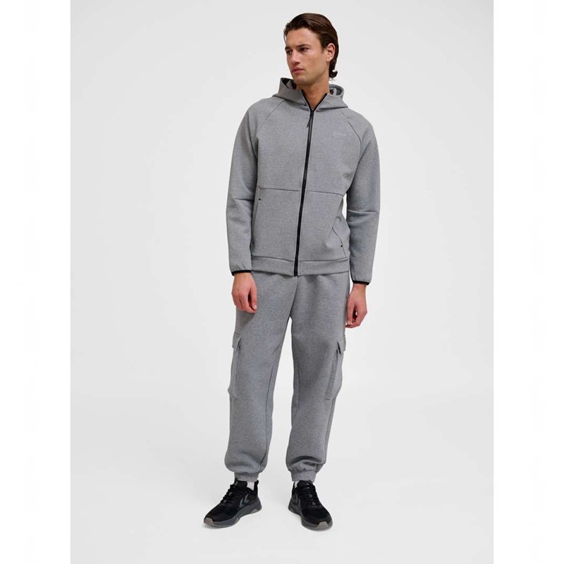 Hummel Tech Fleece Loose Cargo Broek Heren Grijs | 104080-690