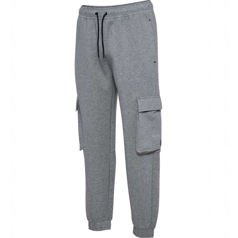 Hummel Tech Fleece Loose Cargo Broek Heren Grijs | 104080-690
