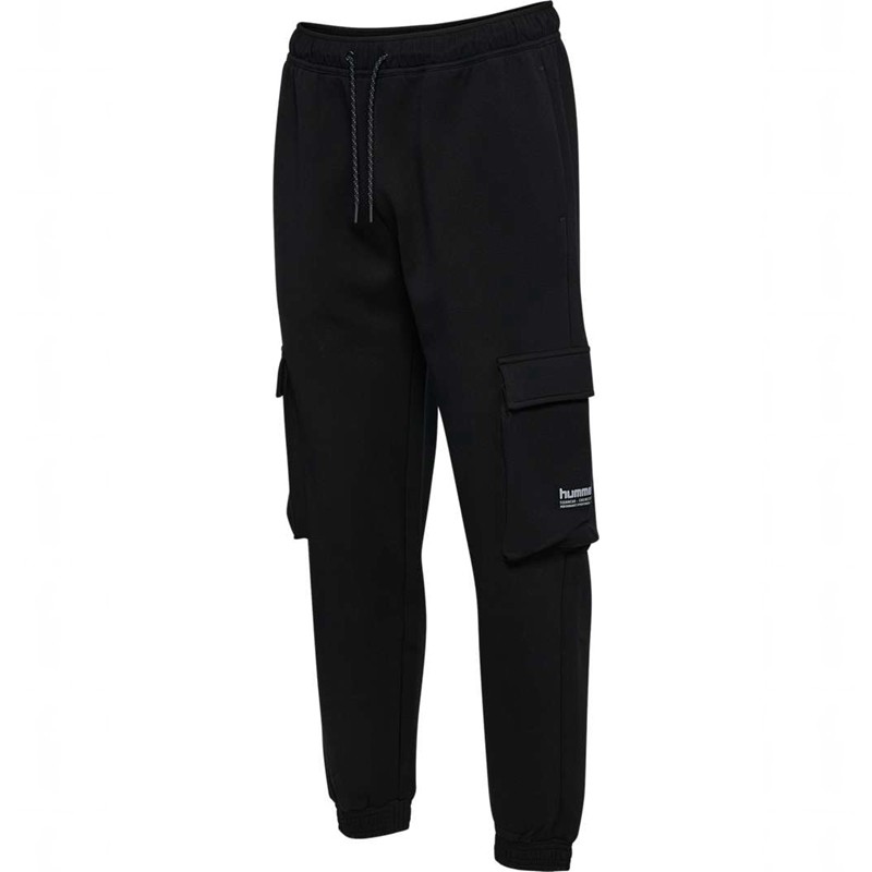 Hummel Tech Fleece Loose Cargo Broek Heren Zwart | 641272-500